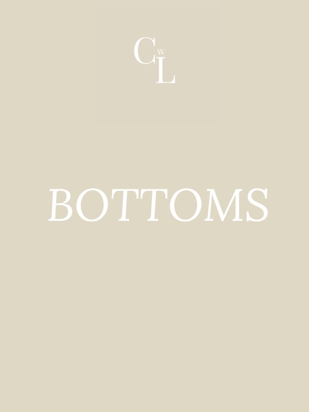bottoms